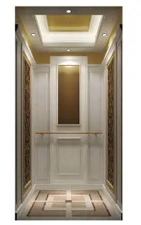 كبينة مصعد بتصميم عصري
